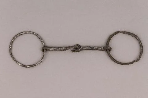 Snaffle Bit 9th11th century German If the Vikings are mostly known for bein.. Stock Photos