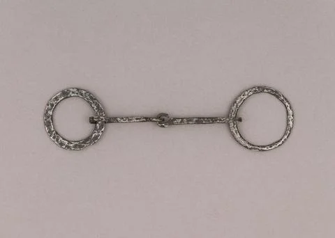Snaffle Bit 9th11th century German If the Vikings are mostly known for bein.. Stock Photos