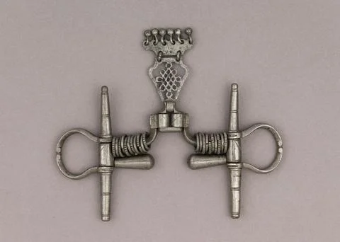 Snaffle Bit ca. 1600 German According to contemporary equestrian manuals, t.. Stock Photos