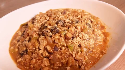 Snail and soybean paste rice bowl2 Stock Footage 256911139