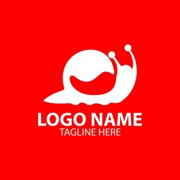 Snail chili logo design vector Stock Illustration