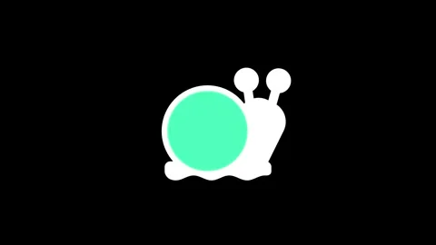 Snail with Glowing Shell Stock Footage 334342851