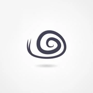 Snail icon Stock Illustration