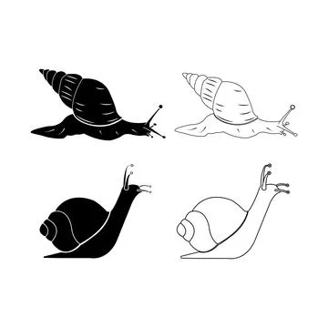 Snail icon Stock Illustration
