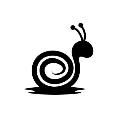 Snail icon vector illustration concept design Stock Illustration