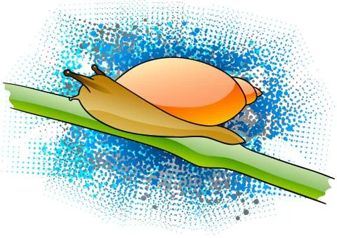 Snail 스톡 일러스트