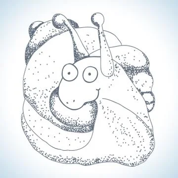 Snail Stock Illustration