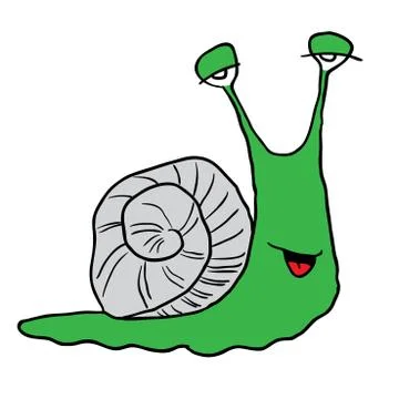 Snail Stock Illustration