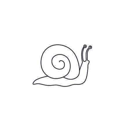 Snail Stock Illustration