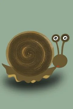 Snail Stock Illustration