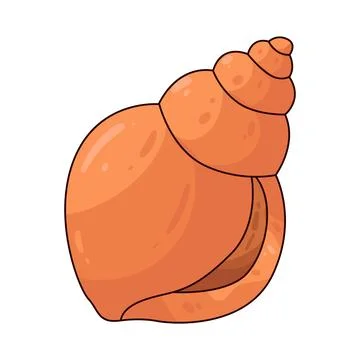 Snail illustration Stock Illustration