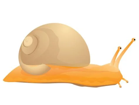 Snail vector design Stock Illustration