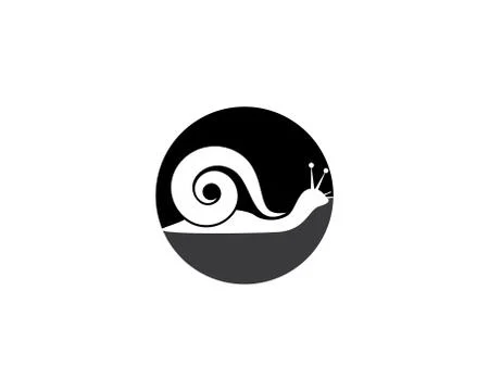 Snail vector icon Stock Illustration