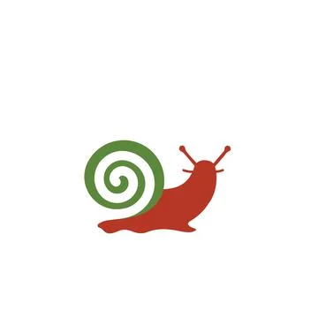 Snail vector illustration design Stock Illustration