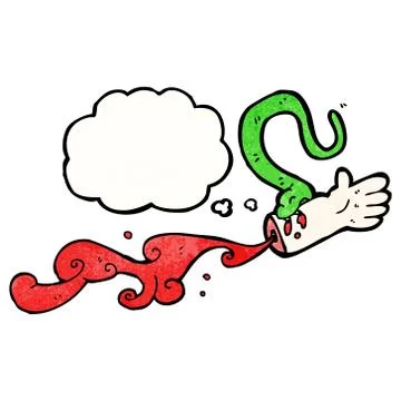 Snake bite Stock Illustration