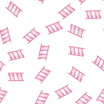 Snake chain vector seamless pattern Illustrazione stock