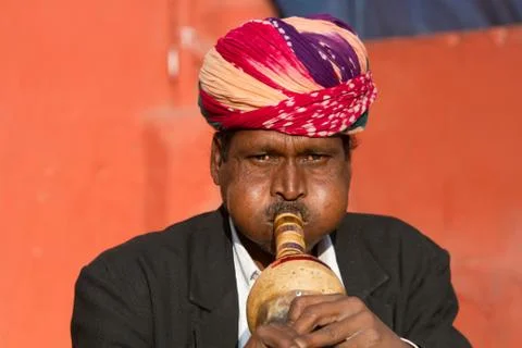Snake charmer Stock Photos
