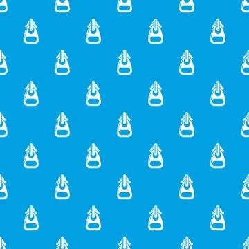 Snake clasp pattern vector seamless blue Stockillustratie