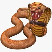 Snake Cobra Pose 5 ~ 3D Model ~ Download #89226688