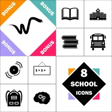 Snake computer symbol Stock-Illustration