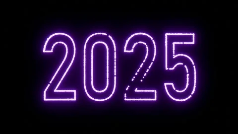 Snake constellation turning into 2025 numbers Stock Footage 281868361