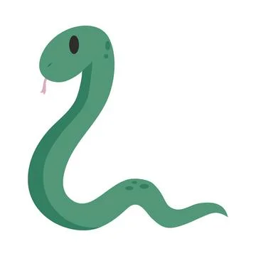 Snake cute illustration Stock-Illustration