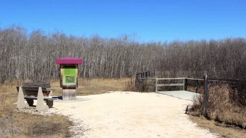 Snake Dens 063 - Viewing Platform at the Dens Video stock 81529861