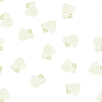Snake fruit glyph vector seamless pattern Illustrazione stock