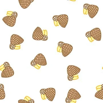 Snake fruit vector seamless pattern Illustrazione stock