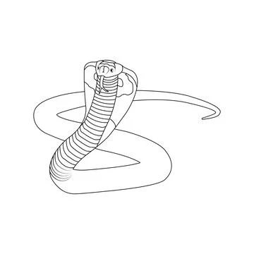 Snake icon 库存插图
