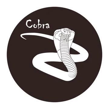 Snake icon 库存插图