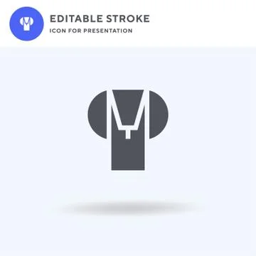 Snake icon vector, filled flat sign, solid pictogram isolated on white, logo Stock Illustration