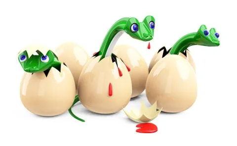 The snake Stock Illustration