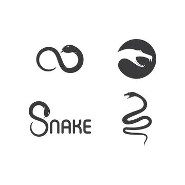 Snake illustration vector イラスト素材