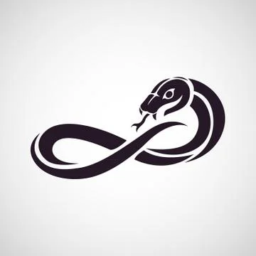 Snake logo Stock Illustration