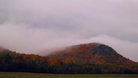 Snake Mountain in Fall Stock Footage 169662439