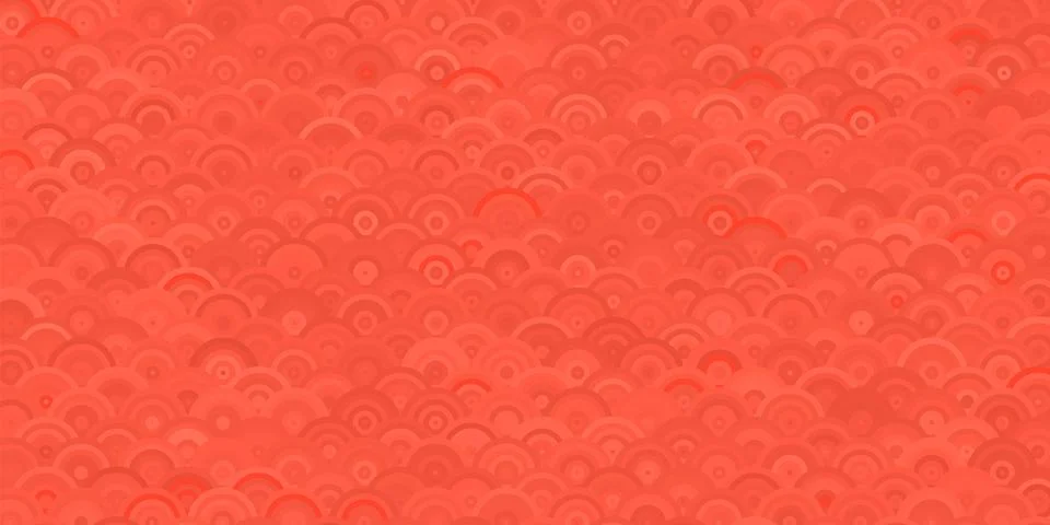 Snake pattern. Red dragon scale. Fish texture. Red skin background of reptile Stock Illustration