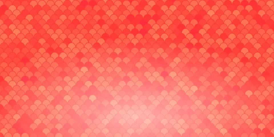 Snake pattern. Red dragon scale. Fish texture. Red skin background of repti.. Illustrazione stock