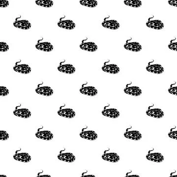 Snake pattern seamless Stockillustratie