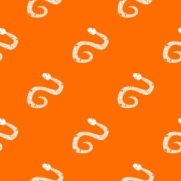Snake pattern seamless 스톡 일러스트