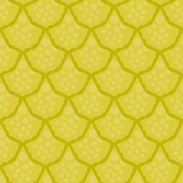 Snake pattern. Yellow dragon scale. Fish seamless texture. Gold skin backgr.. Stock Illustration