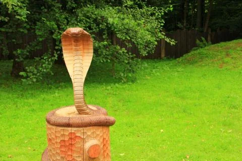 The snake Stock-Fotos