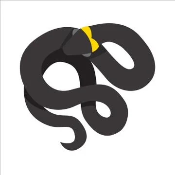 Snake reptile cartoon vector Stock Illustration