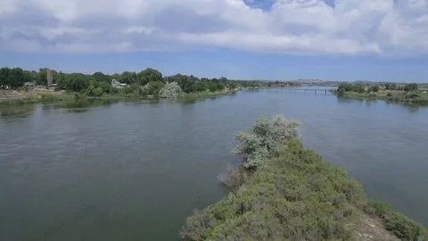 Snake River Aerial Stock Footage 99012227