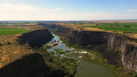Snake River Canyon 库存影片 117093843