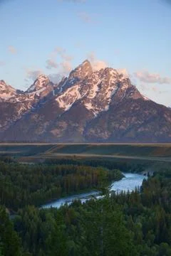 Snake river overlook Stock Photos