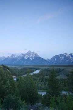 Snake river overlook Stock Photos