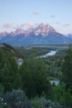 Snake river overlook Stock Photos