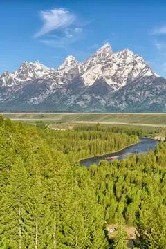 Snake River Overlook Stock Photos