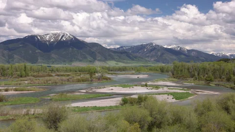 Snake River South Fork Time Lapse Stock-Footage 267438813